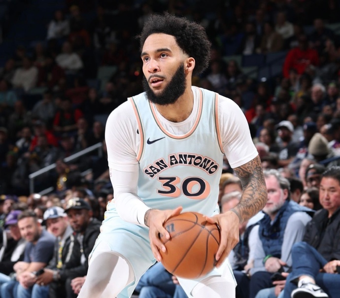 NBA常规赛 马刺vs鹈鹕 全场高清中文直播回放 (2025 年 02月24 日)